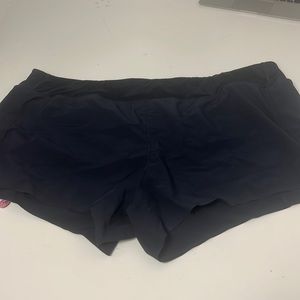 Eddie Bauer Sz 2X Navy Blue Elastic Waist Pull On Athletic Shorts